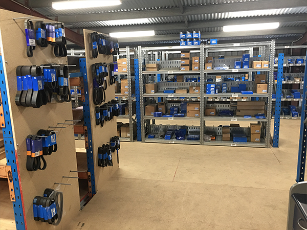 BMG expands parts warehouse